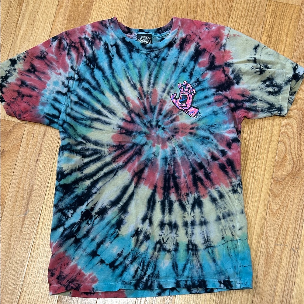 Santa Cruz Multicolor Tie-Dye Kids T-Shirt
